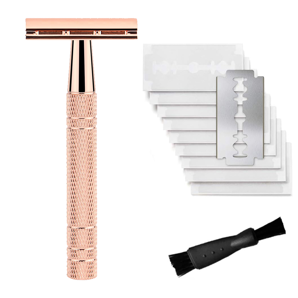 Safety Razor Handle - ماكينة حلاقة آمنة مزدوجة الحافة قابلة