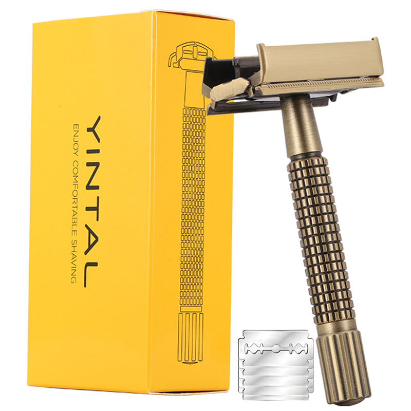Safety Razor Handle - YINTAL النحاس الرجال السلامة TTO الحلاقة