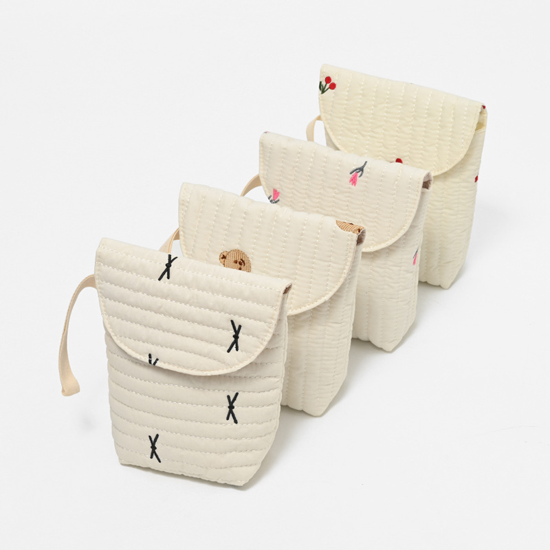 Cloth Diaper Insert - حقيبة حفاضات أطفال قطنية مطرزة قابلة