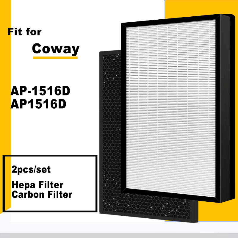 Coway Air Purifier Storm - استبدال فلتر HEPA والكربون المنشط إزالة