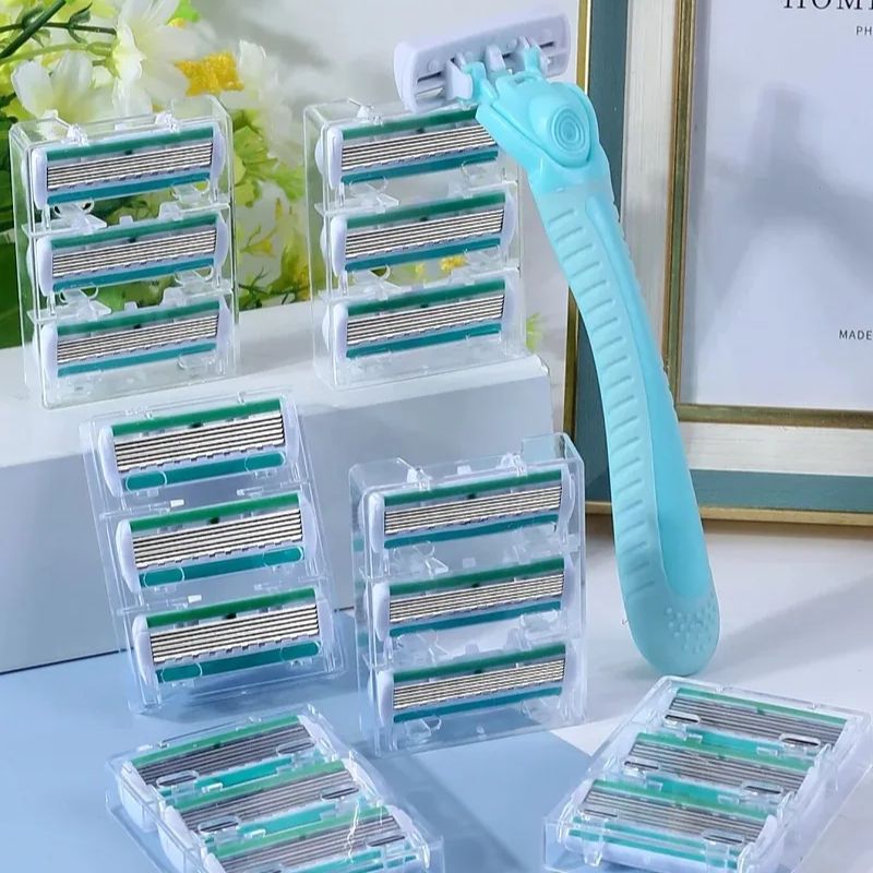 1 مقبض + 18 شفرات/ ماكينة حلاق - مراجعة Safety Razor Handle وسعره
