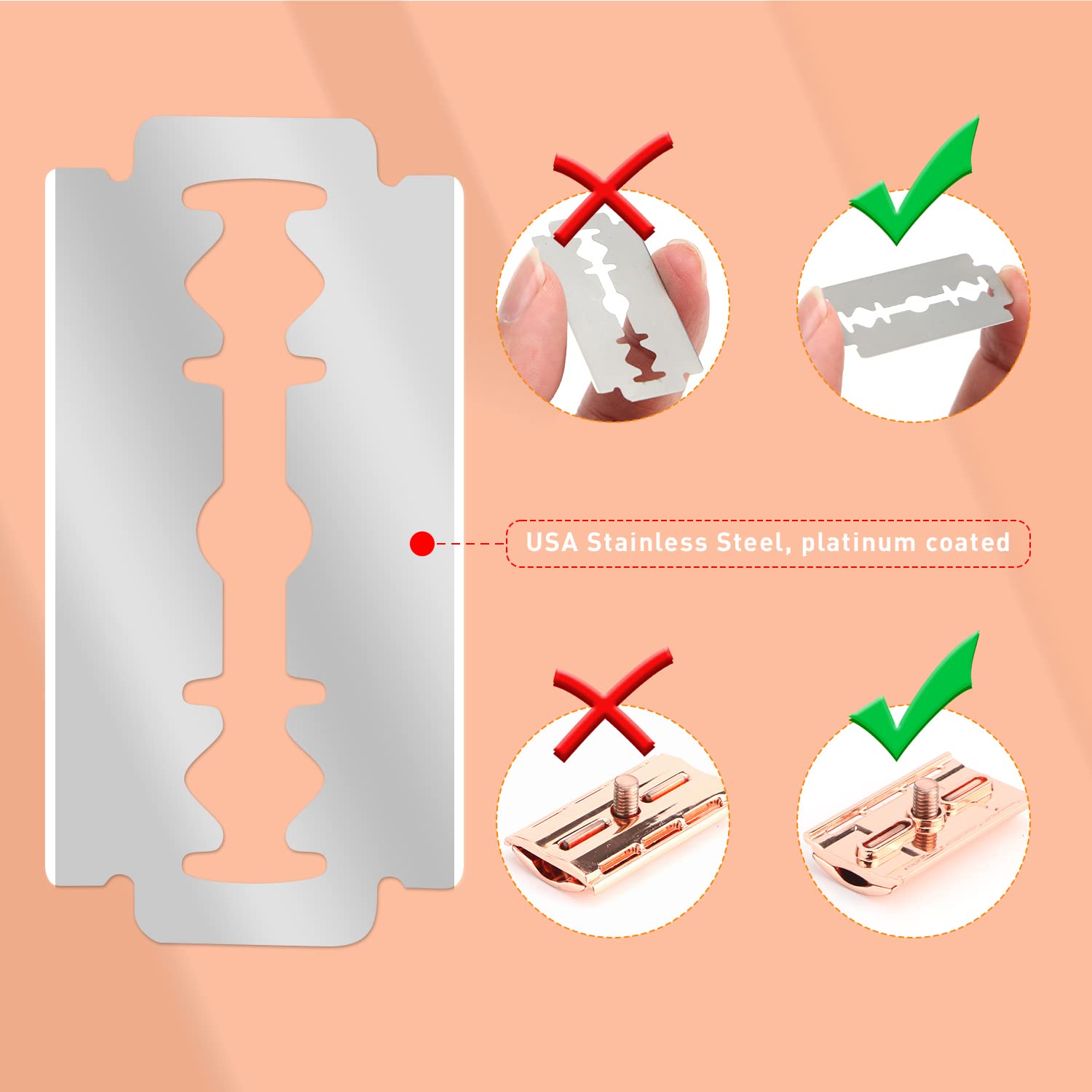 ماكينة حلاقة آمنة مزدوجة الحاف - مراجعة Safety Razor Handle وسعره