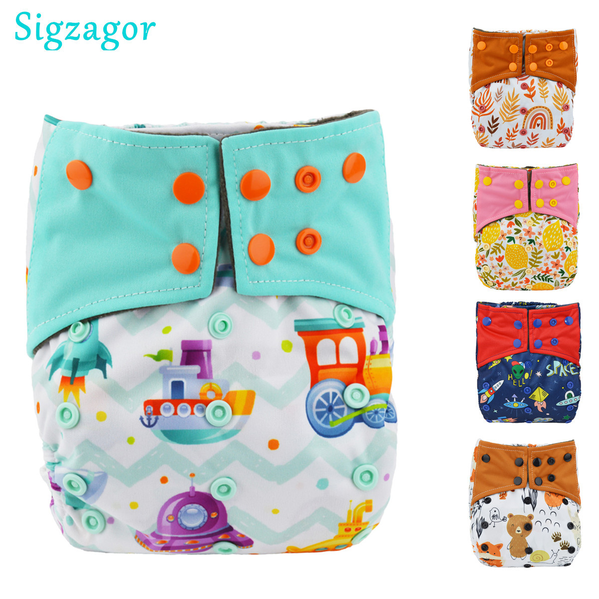 حفاضات أطفال من القماش بالفحم  - مراجعة Cloth Diaper Insert وسعره