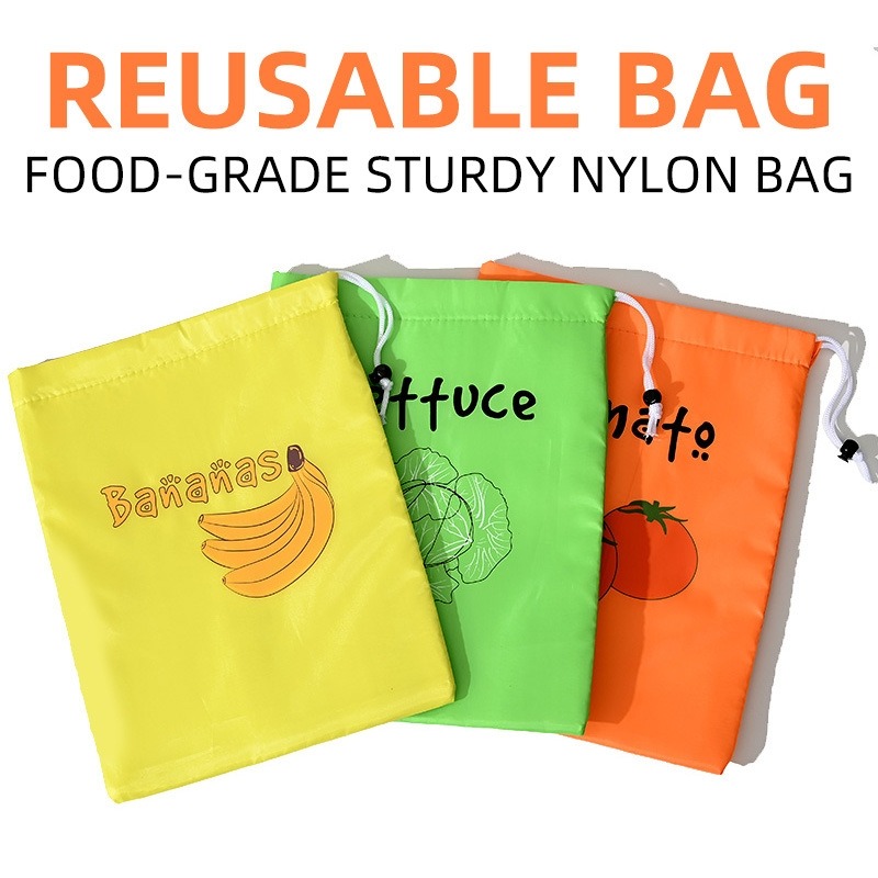 أكياس تخزين لحفظ الفواكه والخض - مراجعة Reusable Produce Bag وسعره
