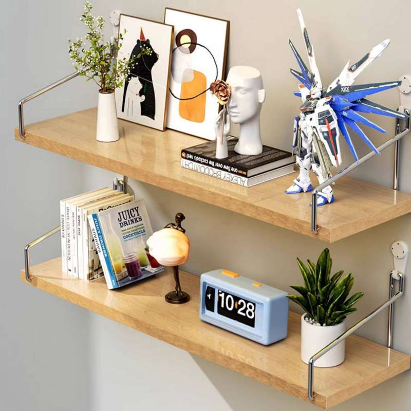 رفوف جدارية عائمة للكتب، رف خش - مراجعة Sustainable Living Eco Friendly وسعره