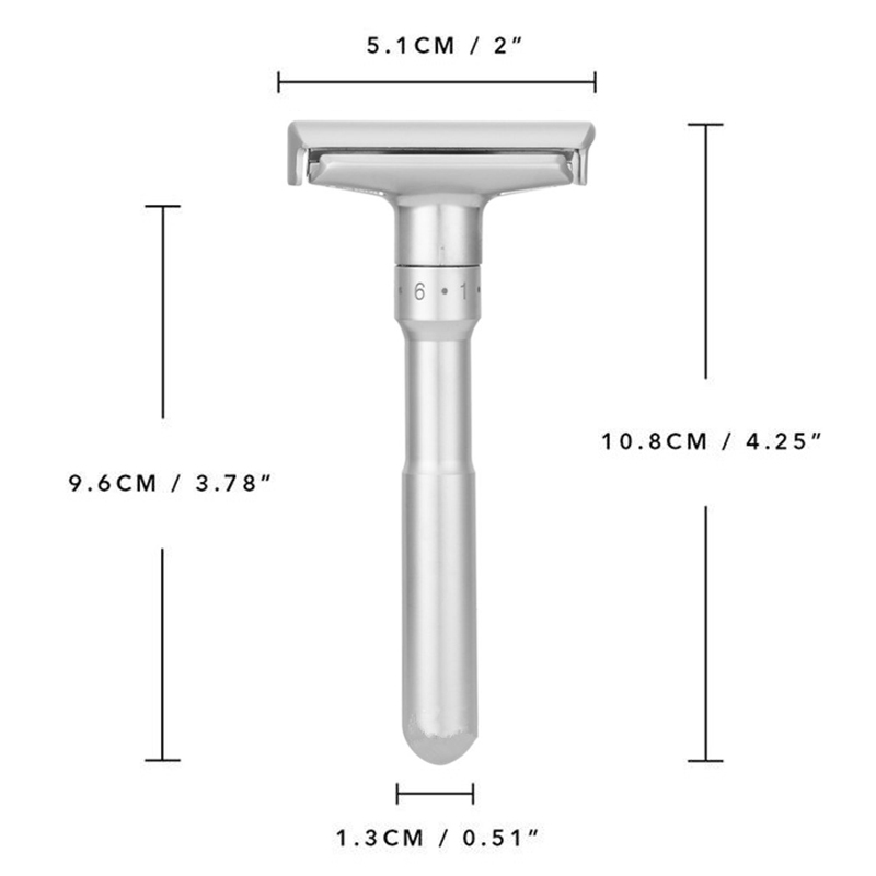 ماكينة حلاقة آمنة قابلة للتعدي - مراجعة Safety Razor Handle وسعره