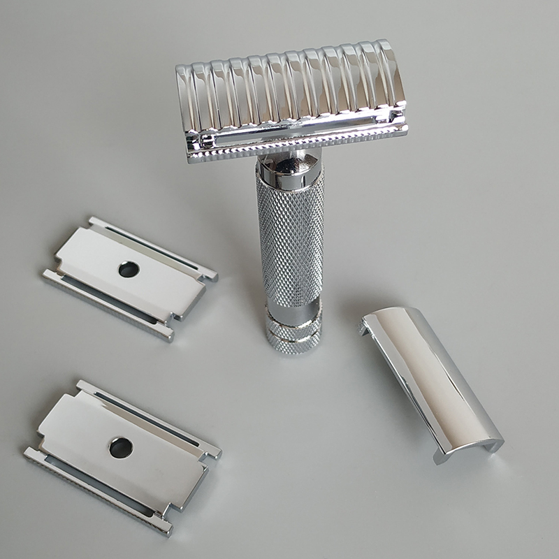 ماكينة حلاقة آمنة ذات حدين من  - مراجعة Safety Razor Handle وسعره