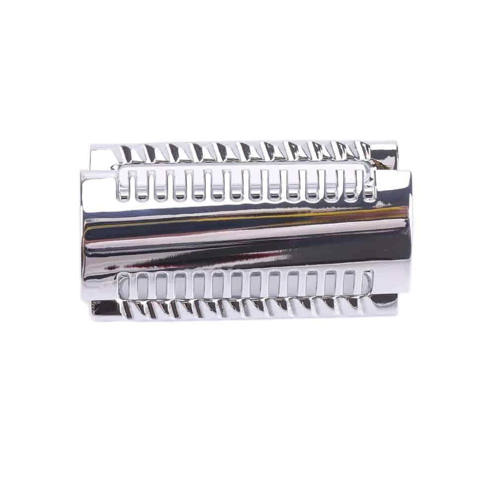YAQI أعلى لون الكروم العدواني  - مراجعة Safety Razor Handle وسعره