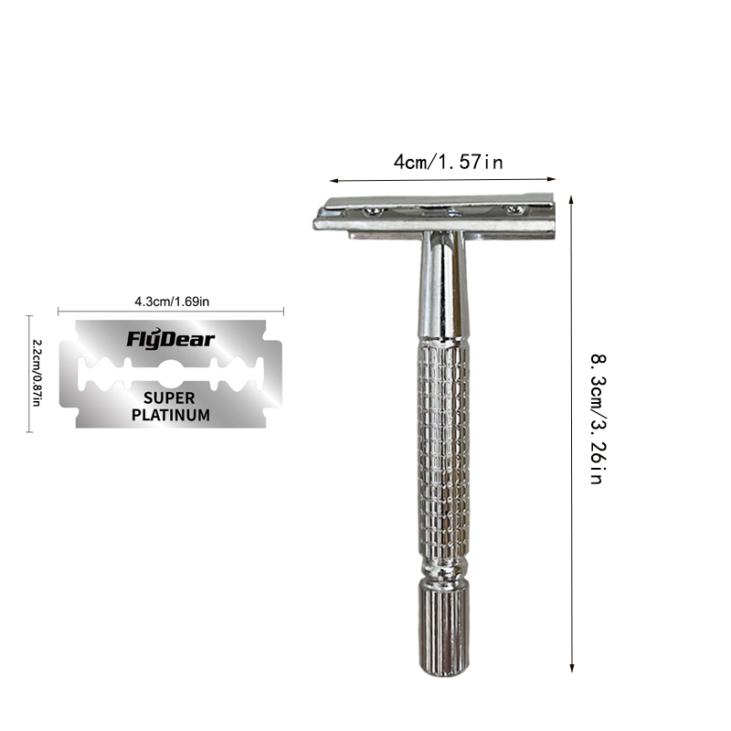 الكلاسيكية الحلاقة مقبض الحلاق - مراجعة Safety Razor Handle وسعره