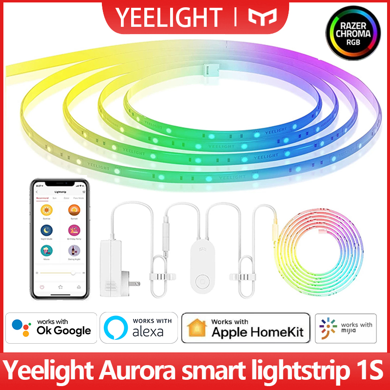 النسخة العالمية Yeelight LED ش - مراجعة Yeelight Light Lightstrip وسعره