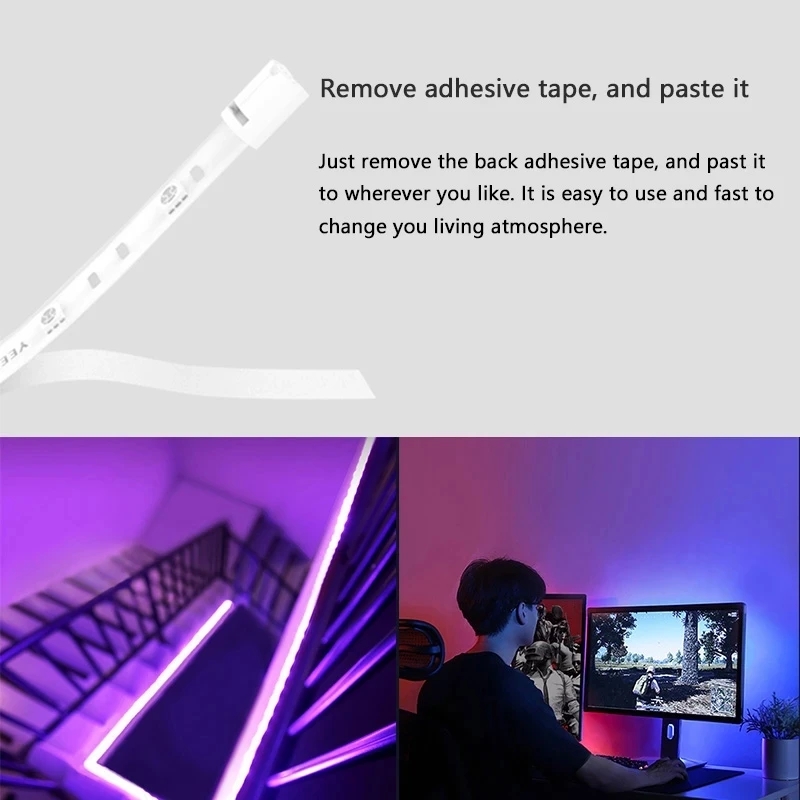 النسخة العالمية Yeelight LED ش - مراجعة Yeelight Light Lightstrip وسعره
