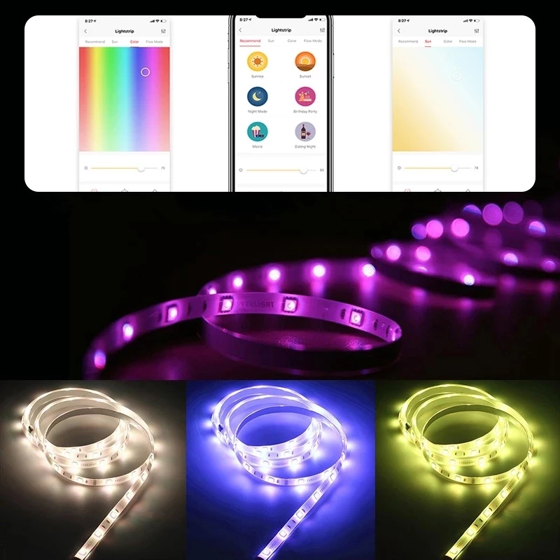 شريط إضاءة ذكي من ييليت أورورا - مراجعة Yeelight Light Lightstrip وسعره