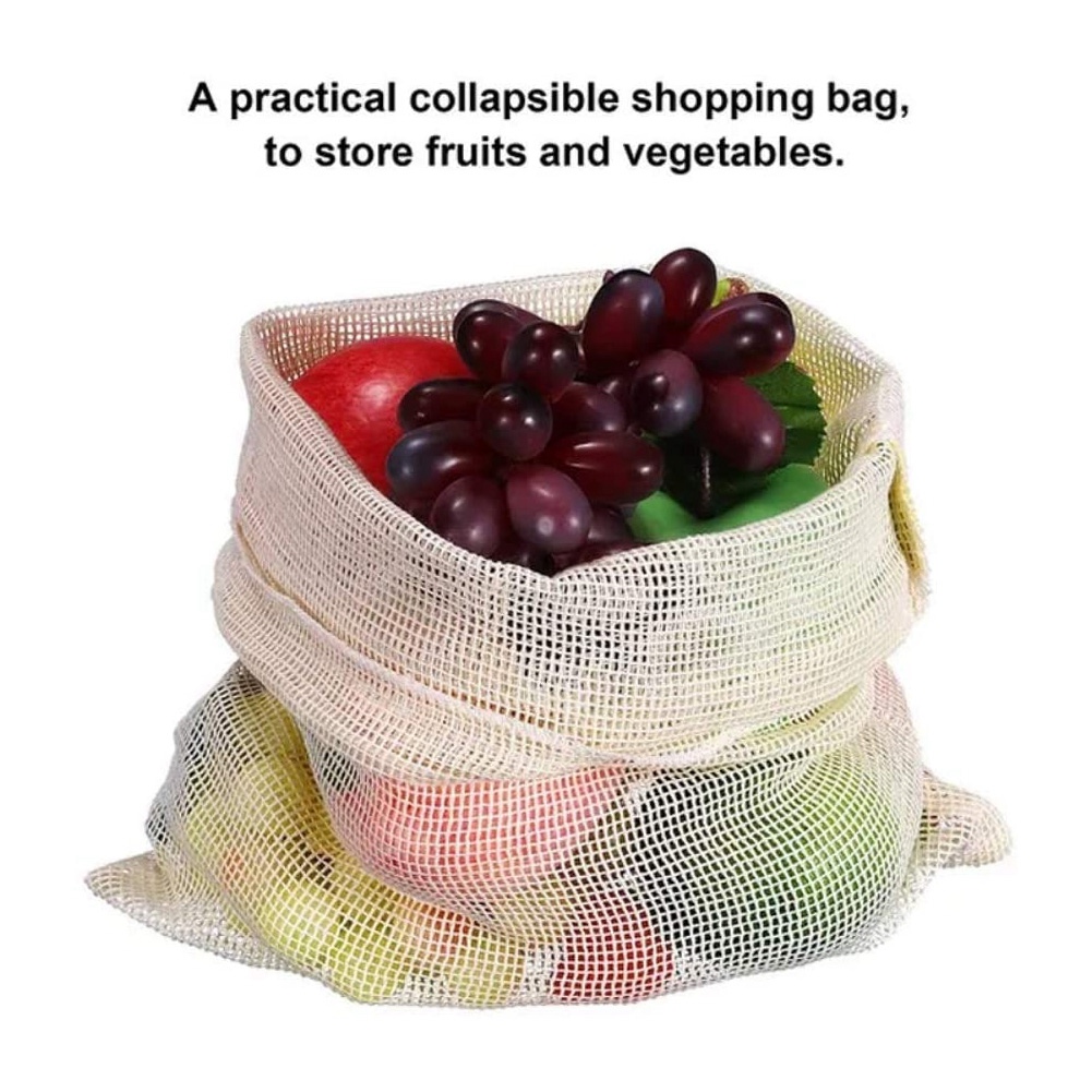 مجموعة مكونة من 9 قطع من أكياس - مراجعة Reusable Produce Bag وسعره