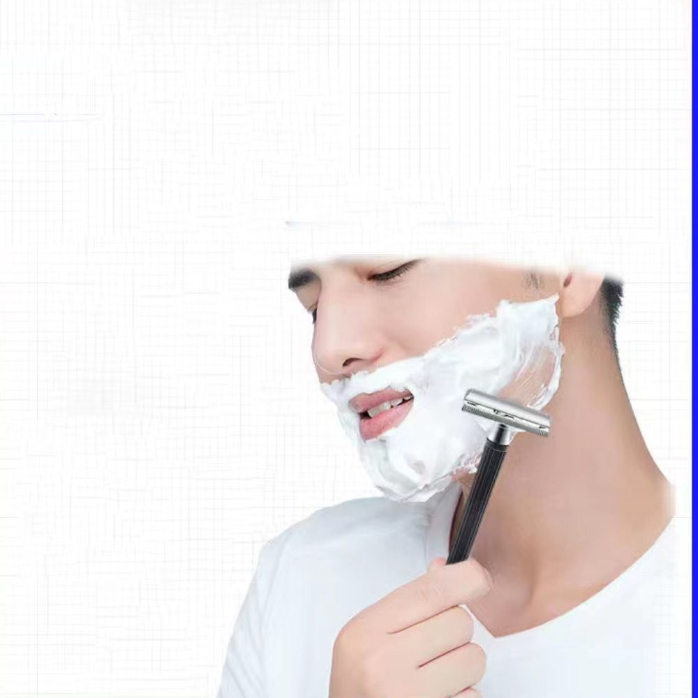 ماكينة حلاقة كلاسيكية بمقبض قص - مراجعة Safety Razor Handle وسعره