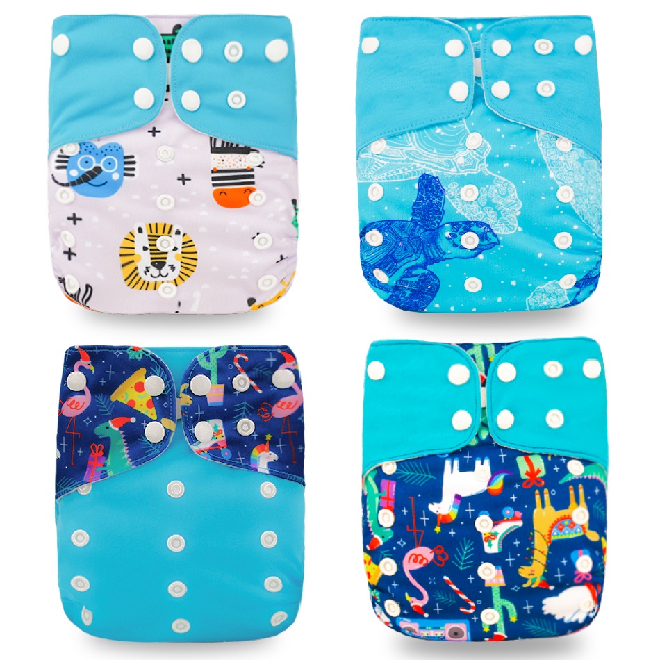 Happyflute 4 قطعة OS مجموعة حف - مراجعة Cloth Diaper Insert وسعره