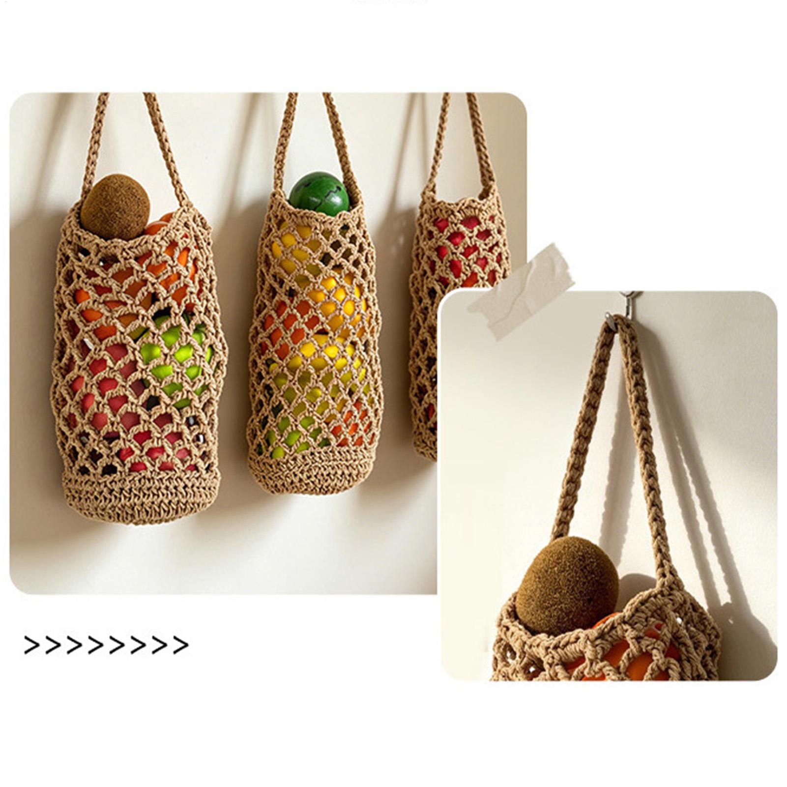 حقيبة تخزين الخضروات المنسوجة  - مراجعة Reusable Produce Bag وسعره