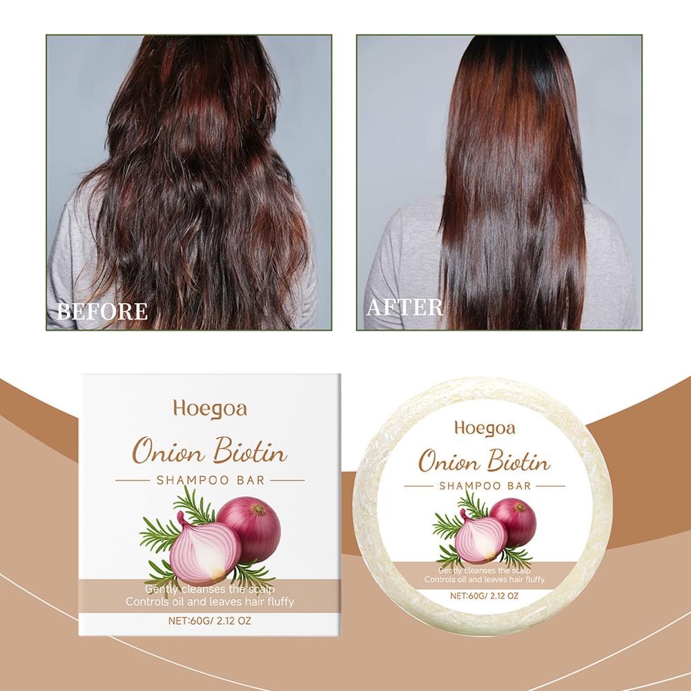 شامبو صلب طبيعي بالبصل والبرسي - مراجعة Bar Soap Shampoo Solid وسعره