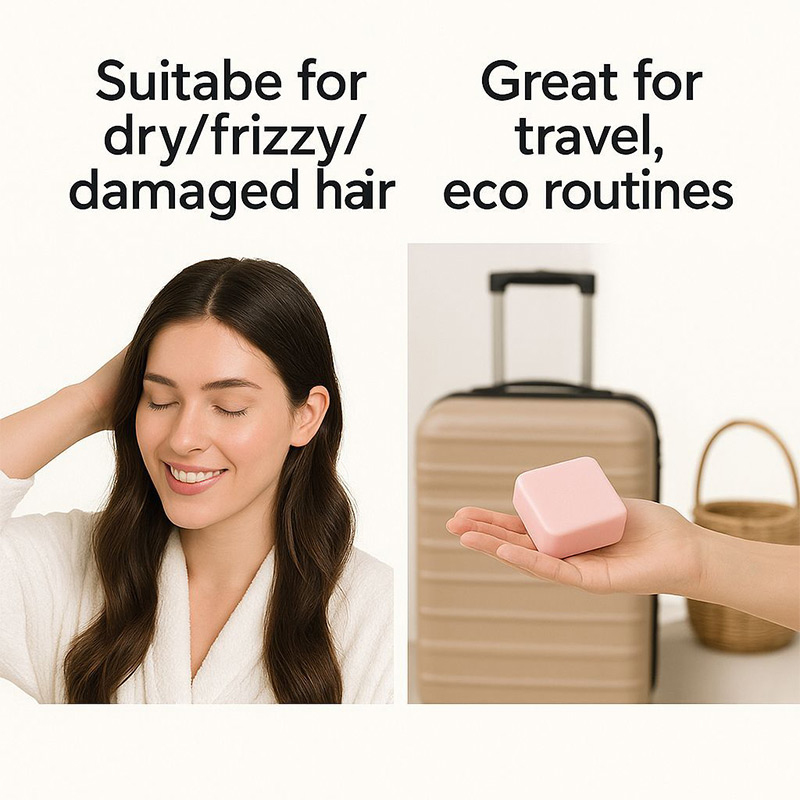 قالب صابون بلسم زيت الخروع، شا - مراجعة Bar Soap Shampoo Solid وسعره